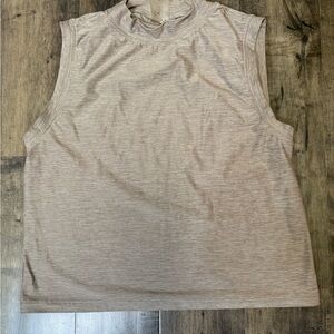 CALIA by Carrie Underwood Heathered Tan Muscle Tee